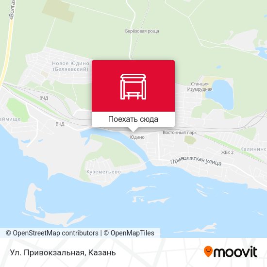 Карта Ул. Привокзальная