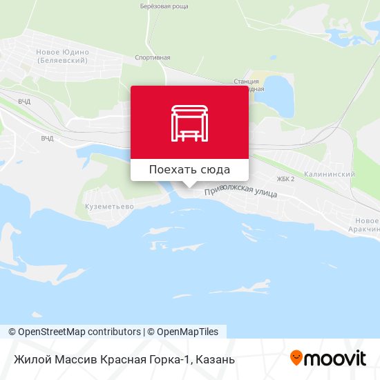 Карта Жилой Массив Красная Горка-1