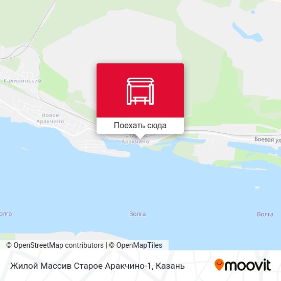 Карта Жилой Массив Старое Аракчино-1