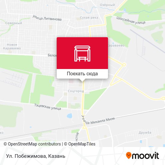 Карта Ул. Побежимова