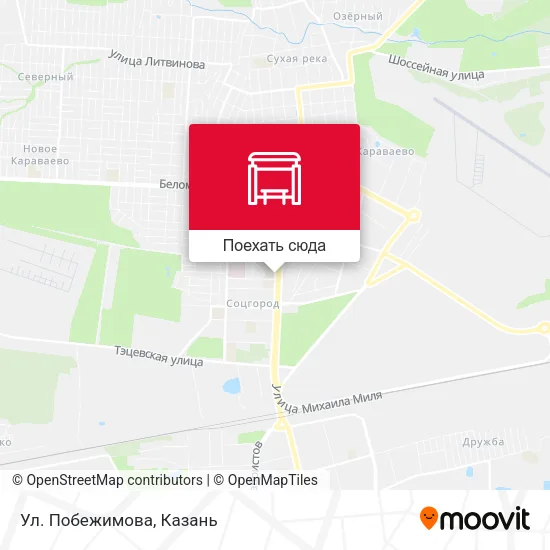 Карта Ул. Побежимова