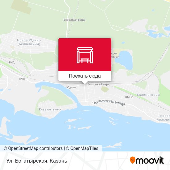 Карта Ул. Богатырская