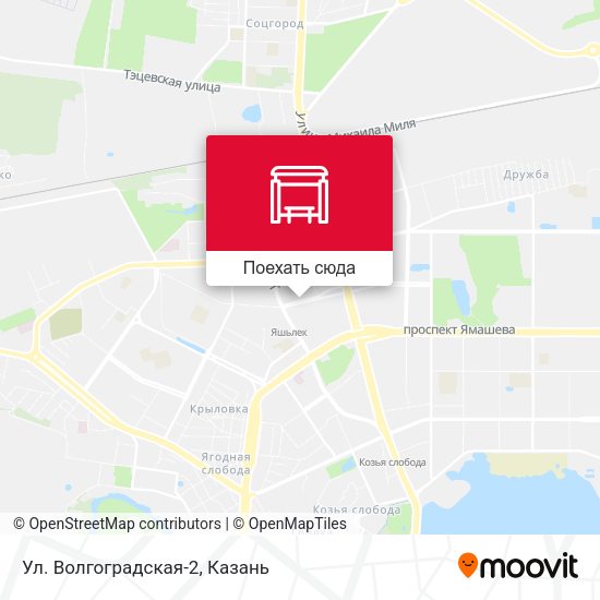 Карта Ул. Волгоградская-2