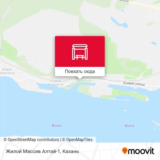 Карта Жилой Массив Алтай-1