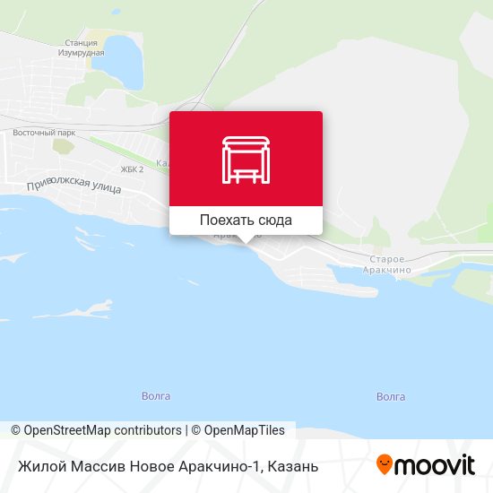 Карта Жилой Массив Новое Аракчино-1