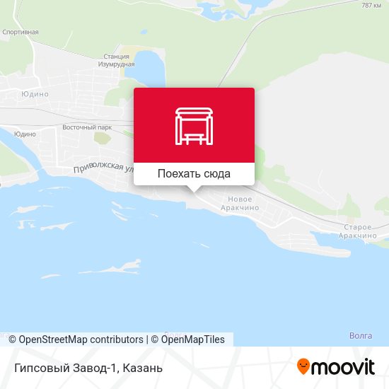 Карта Гипсовый Завод-1
