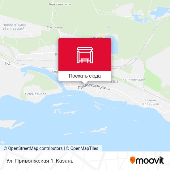 Карта Ул. Приволжская-1