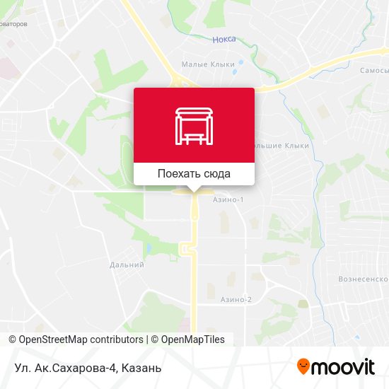 Карта Ул. Ак.Сахарова-4
