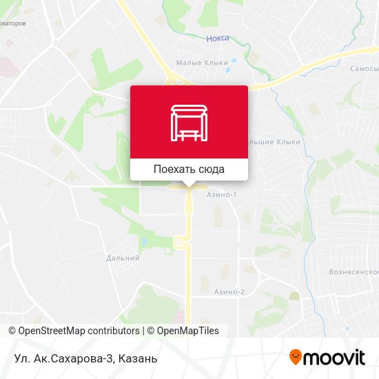 Карта Ул. Ак.Сахарова-3