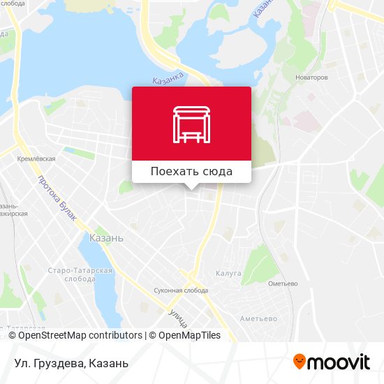 Карта Ул. Груздева