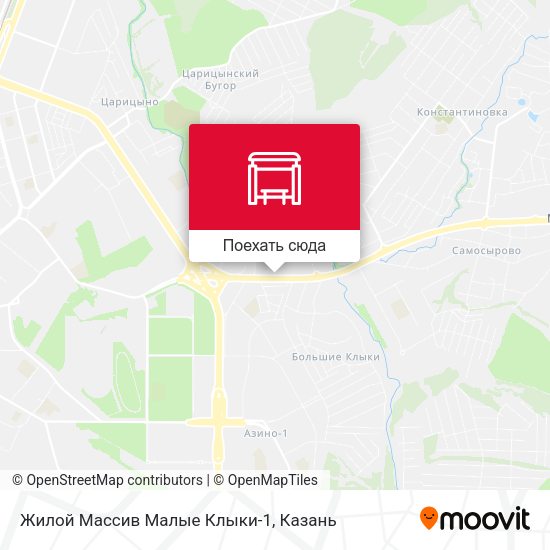 Карта Жилой Массив Малые Клыки-1
