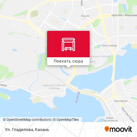 Карта Ул. Гладилова
