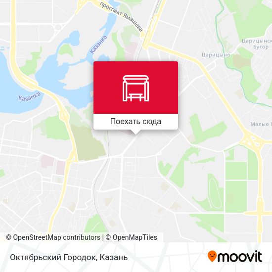 Карта Октябрьский Городок