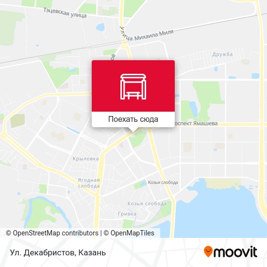 Карта Ул. Декабристов