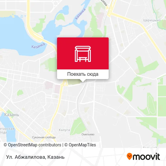Карта Ул. Абжалилова