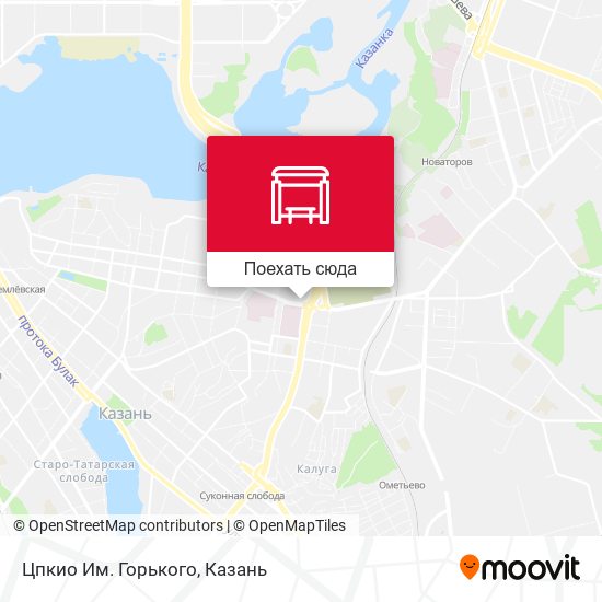 Карта Цпкио Им. Горького