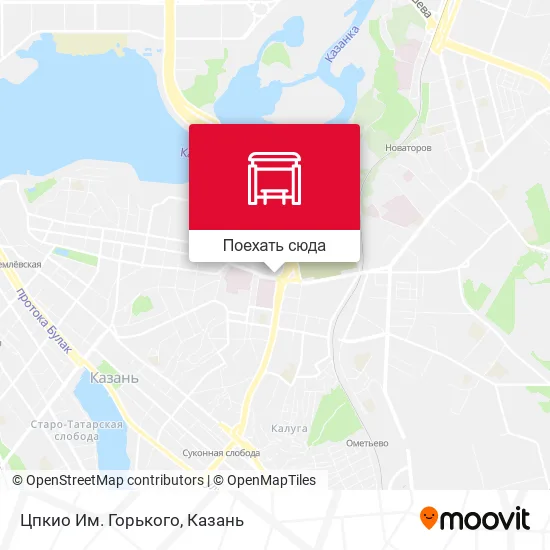 Карта Цпкио Им. Горького