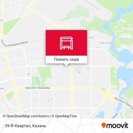 Карта 39-Й Квартал