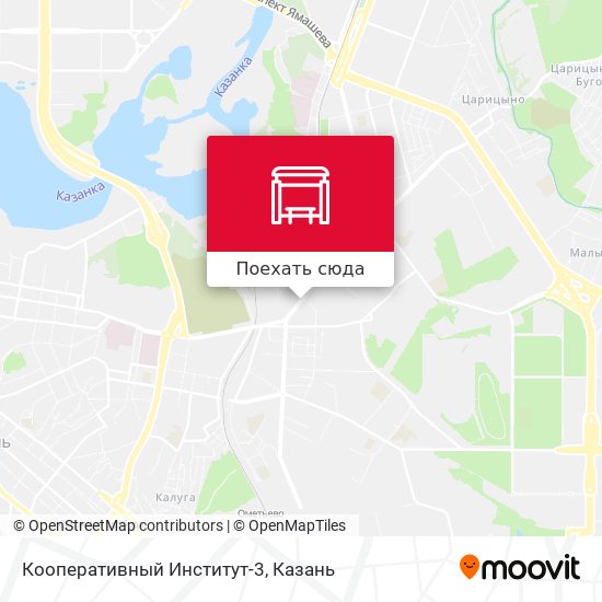 Карта Кооперативный Институт-3