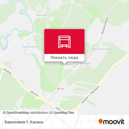 Карта Березовка-1