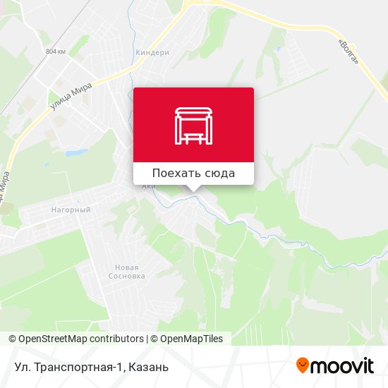 Карта Ул. Транспортная-1