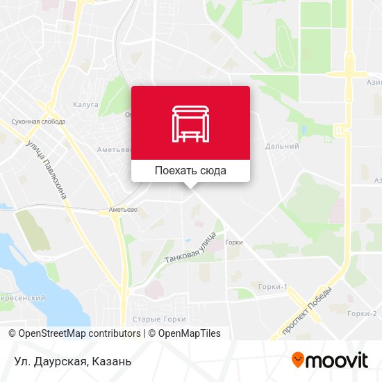 Карта Ул. Даурская