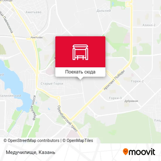 Карта Медучилище