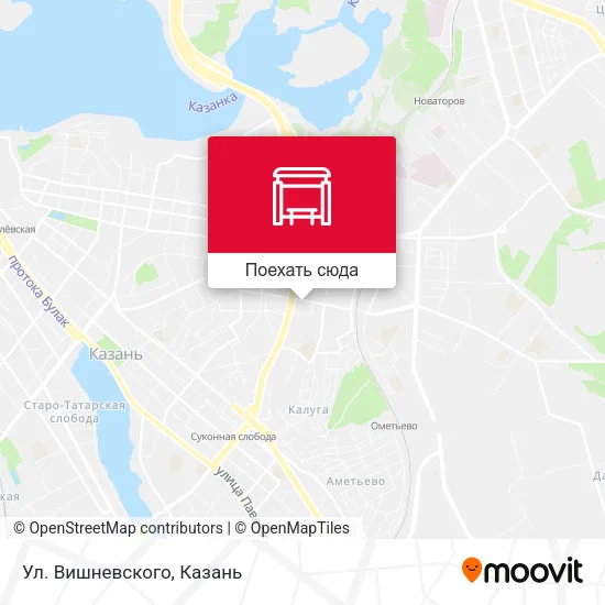 Карта Ул. Вишневского