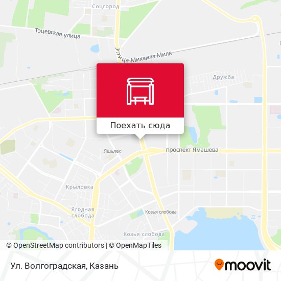 Карта Ул. Волгоградская