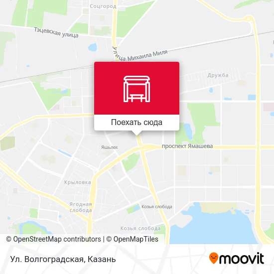 Карта Ул. Волгоградская