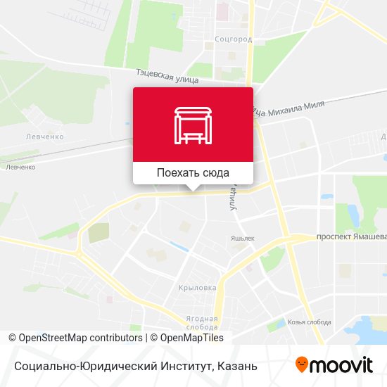 Карта Социально-Юридический Институт