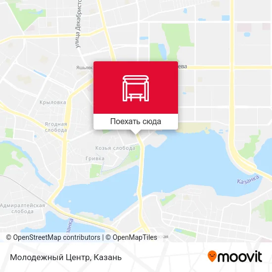 Карта Молодежный Центр