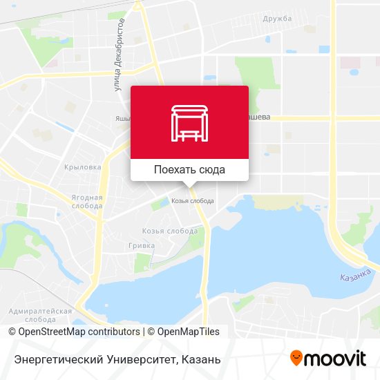 Карта Энергетический Университет