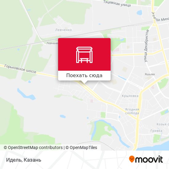 Карта Идель