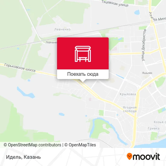 Карта Идель