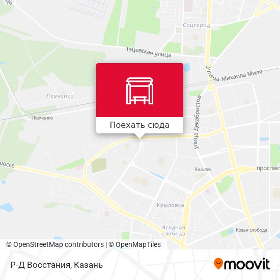 Карта Р-Д Восстания