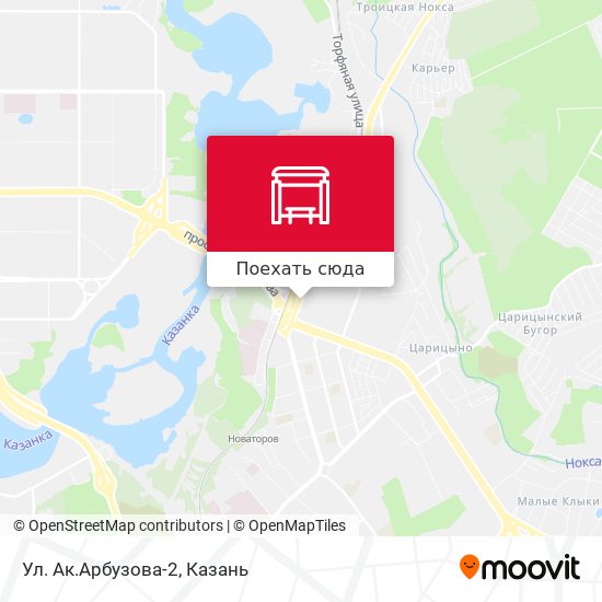 Карта Ул. Ак.Арбузова-2