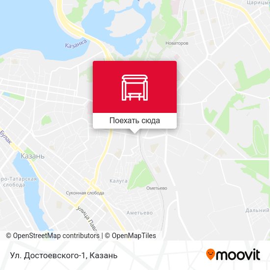 Карта Ул. Достоевского-1