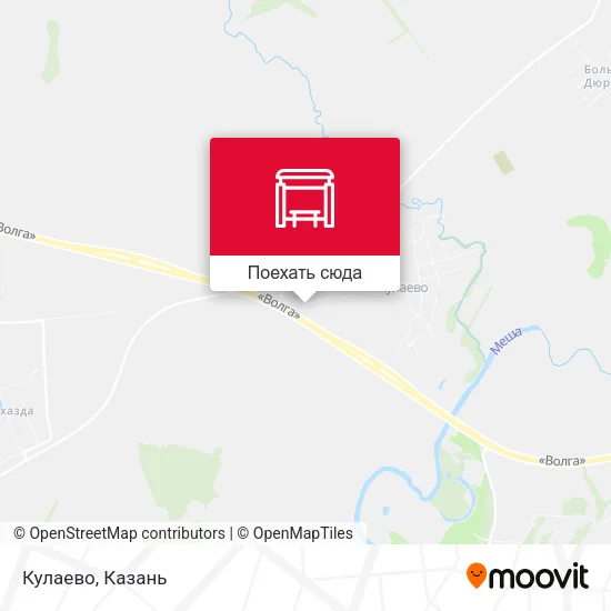 Карта Кулаево