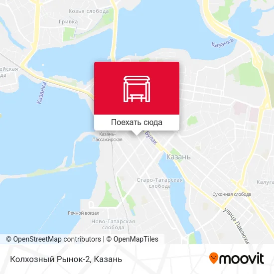Карта Колхозный Рынок-2