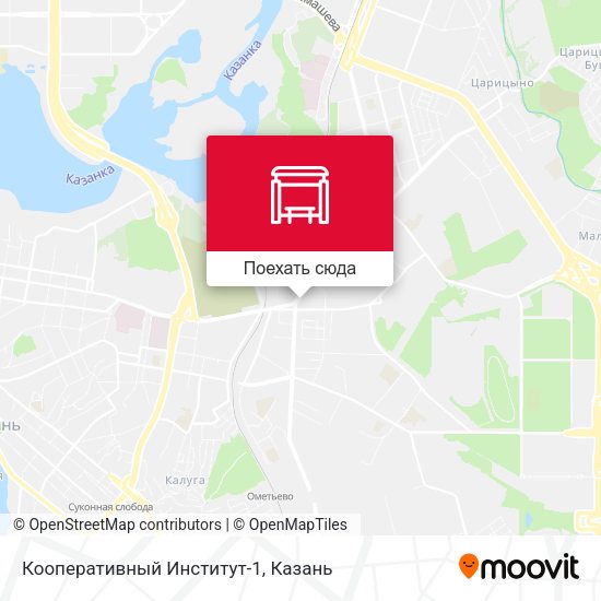 Карта Кооперативный Институт-1