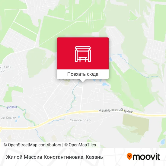 Карта Жилой Массив Константиновка