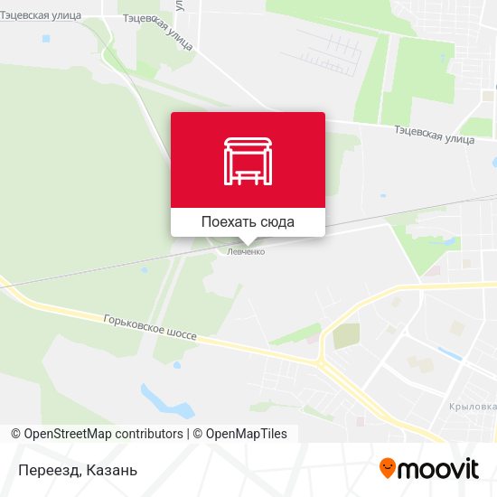Карта Переезд
