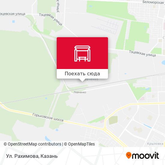 Карта Ул. Рахимова