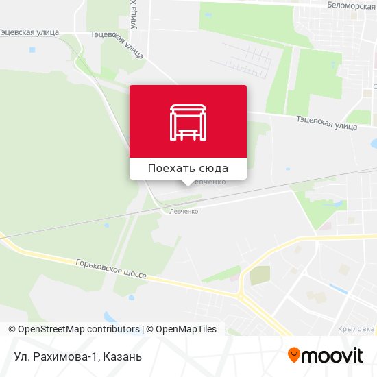 Карта Ул. Рахимова-1