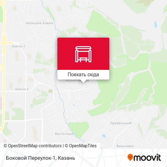 Карта Боковой Переулок-1
