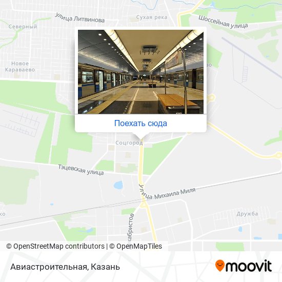 Карта Авиастроительная