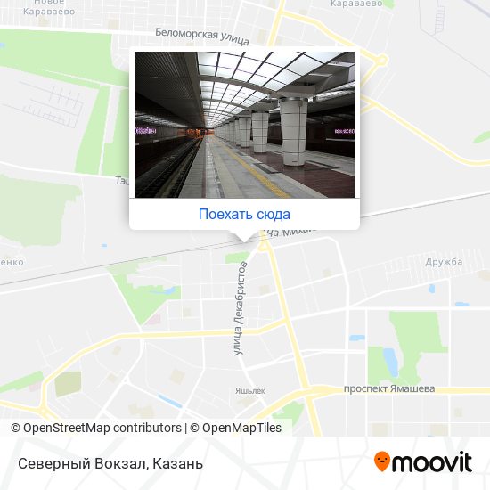 Карта Северный Вокзал