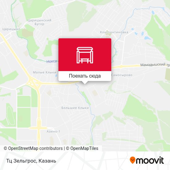 Карта Тц Зельгрос
