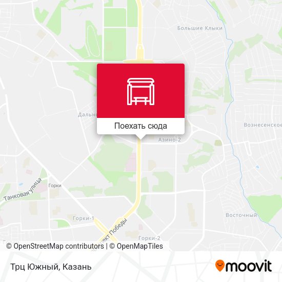 Карта Трц Южный